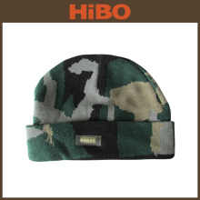 Tourbon Camuflagem Militar Gorros Chapéus com Luz LED Tático Camo Caça Kniting Gorro